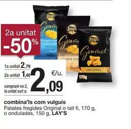 BonpreuEsclat LAY'S Patates fregides Original o tall fi o ondulades oferta