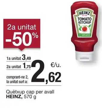 BonpreuEsclat HEINZ Quètxup cap per avall oferta