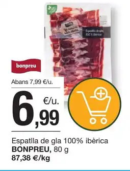 BonpreuEsclat BONPREU Espatlla de gla 100% ibèrica oferta
