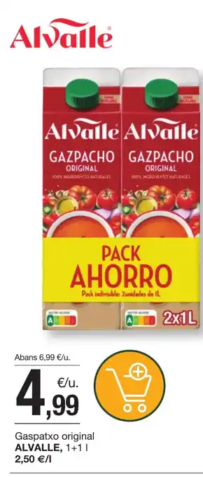 BonpreuEsclat ALVALLE Gaspatxo original oferta