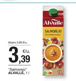 BonpreuEsclat ALVALLE Salmorejo oferta