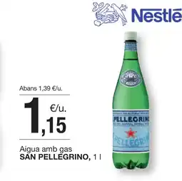 BonpreuEsclat SAN PELLEGRINO Aigua amb gas oferta