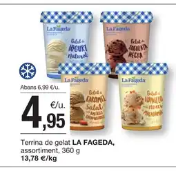 BonpreuEsclat LA FAGEDA Terrina de gelat assortiment oferta