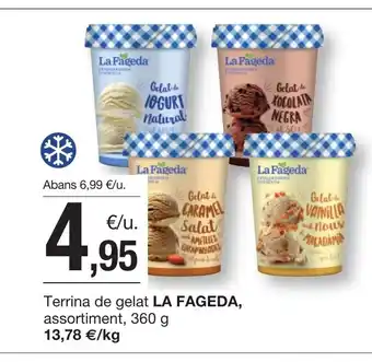 BonpreuEsclat LA FAGEDA Terrina de gelat assortiment oferta