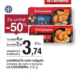 BonpreuEsclat LA COCINA Crestes de carn o tonyina oferta