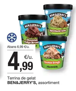 BonpreuEsclat BEN&JERRY'S Terrina de gelat oferta