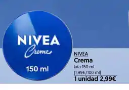 Hiper Usera NIVEA Crema oferta
