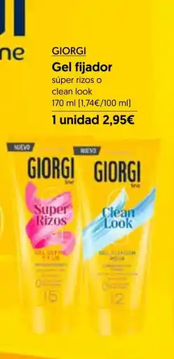 Hiper Usera GIORGI Gel fijador oferta
