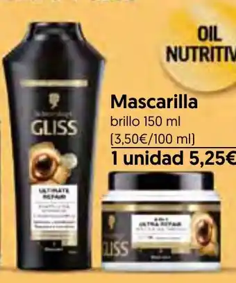 Hiper Usera Mascarilla brillo oferta