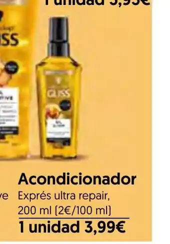 Hiper Usera Acondicionador Exprés ultra repair oferta