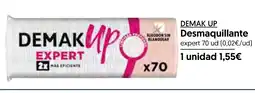 Hiper Usera DEMAK UP Desmaquillante oferta