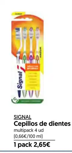 Hiper Usera SIGNAL Cepillos de dientes oferta