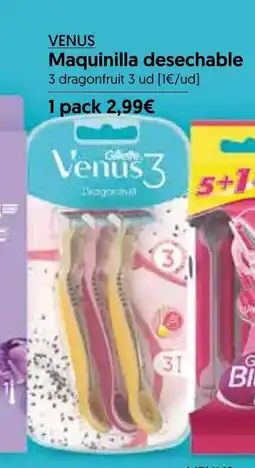 Hiper Usera VENUS Maquinilla desechable oferta