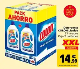 Carrefour COLON Detergente Liquido oferta