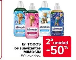 Carrefour MIMOSIN En todos los suavizantes oferta