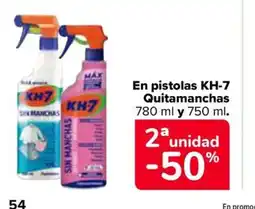 Carrefour KH-7 En pistolas Quitamanchas oferta