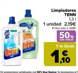 Carrefour TENN Limpiadores oferta
