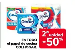 Carrefour COLHOGAR En todo el papel de cocina oferta