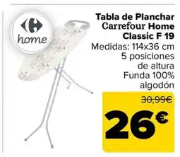 Carrefour Tabla de Planchar Carrefour Home oferta