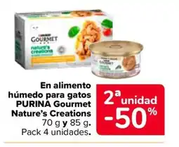 Carrefour PURINA En alimento húmedo para gatos oferta