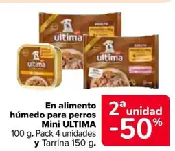 Carrefour ULRIMA En alimento húmedo para perros oferta