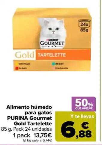 Carrefour PURINA Alimento húmedo para gatos oferta