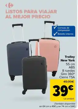 Carrefour Trolley New York oferta