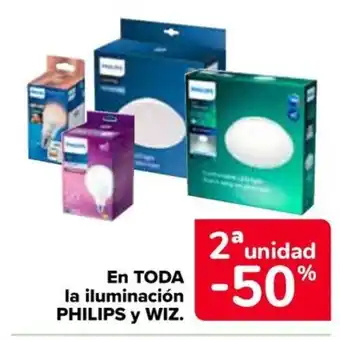 Carrefour PHILIPS En toda la iluminación oferta