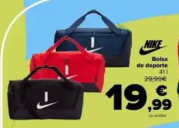 Carrefour NIKE Bolsa de deporte oferta