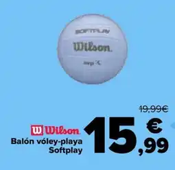 Carrefour WILSON Balón vóley-playa Softplay oferta