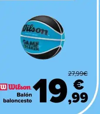 Carrefour WILSON Balón baloncesto oferta