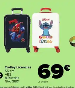 Carrefour Trolley Licencias oferta
