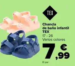 Carrefour Chancla de baño infantil oferta