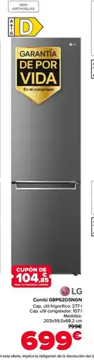 Carrefour LG Combi GBP62DSNGN oferta