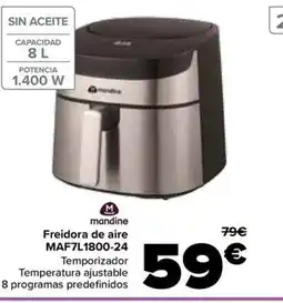 Carrefour MANDINE Freidora de aire oferta