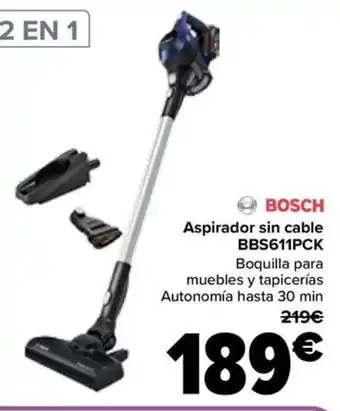 Carrefour BOSCH Aspirador sin cable oferta