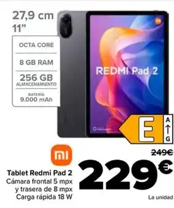 Carrefour Tablet Redmi Pad 2 oferta