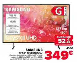 Carrefour SAMSUNG TV 50" oferta