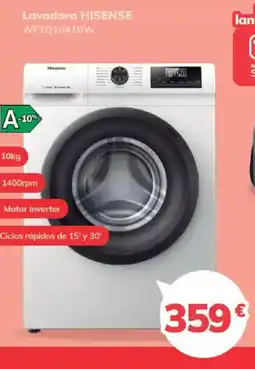 Mi electro HISENSE Lavadora WF1Q1041BW oferta