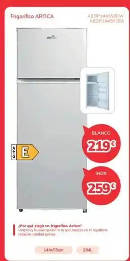 Mi electro ARTICA Frigorífico oferta