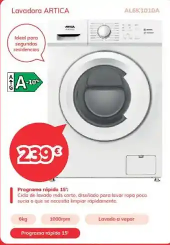 Mi electro ARTICA Lavadora oferta