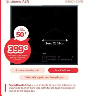 Mi electro AEG Encimera oferta