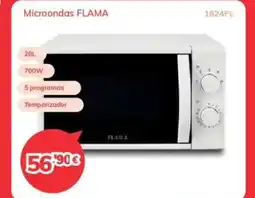 Mi electro FLAMA Microondas oferta