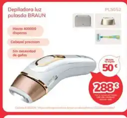 Mi electro BRAUN Depiladora luz pulasda oferta