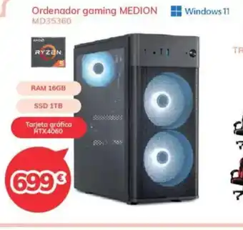 Mi electro MEDION Ordenador gaming oferta