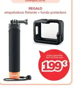 Mi electro REGALO empuñadura flotante + funda protectora oferta