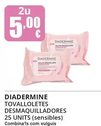 Perfumeries Facial DIADERMINE tovalloletes desmaquilladores oferta