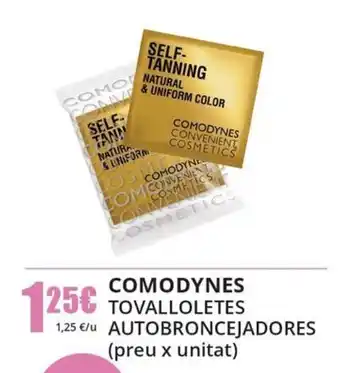 Perfumeries Facial COMODYNES Tovalloletes autobroncejadores oferta
