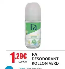 Perfumeries Facial FA Desodorant rollon verd oferta