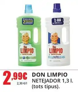 Perfumeries Facial DON LIMPIO Netejador oferta